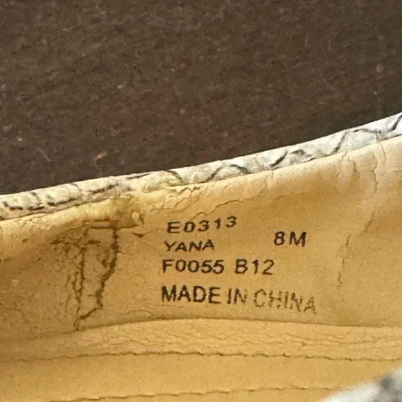 Calvin Klein Yana Wedge Heel Snakeskin print size 8 - Picture 6 of 13